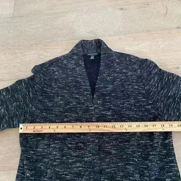 NWOT Eileen Fisher Collarless 1 Button Jacket - 100% Exclusive Bloomingdale Sz M - Picture 9 of 9